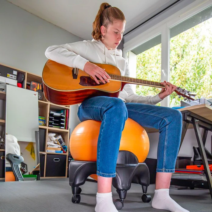 Chaise ergonomique ballon