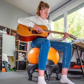 Chaise ergonomique ballon
