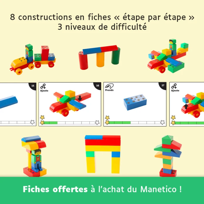 Jeu de construction manetico