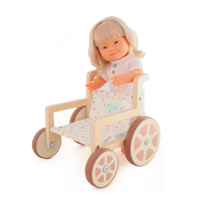 Fauteuil roulant pour poupée inclusive