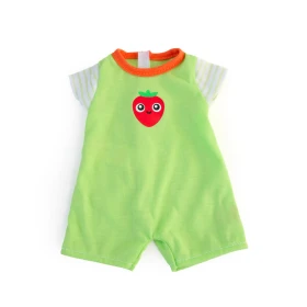 Pyjama vert pour poupée inclusive