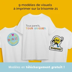 Transferts pour T-shirt - Trisomie 21