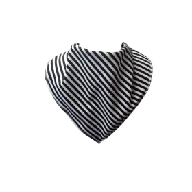 Foulards bavoirs bibbles - kaki/gris/rayures x 3