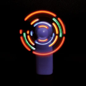Mini-ventilateur lumineux