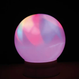 La sphère magique multicolore