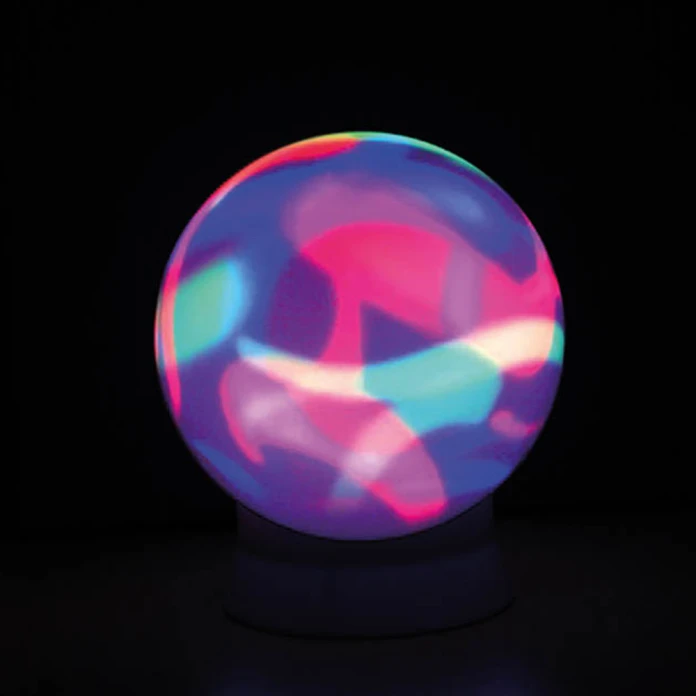 La sphère magique multicolore