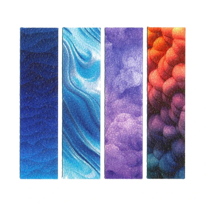 Zen Strips - Dégradé texture sable
