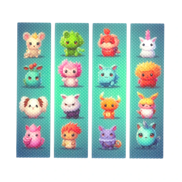 Zen Strips - Petites créatures texture rugueuse