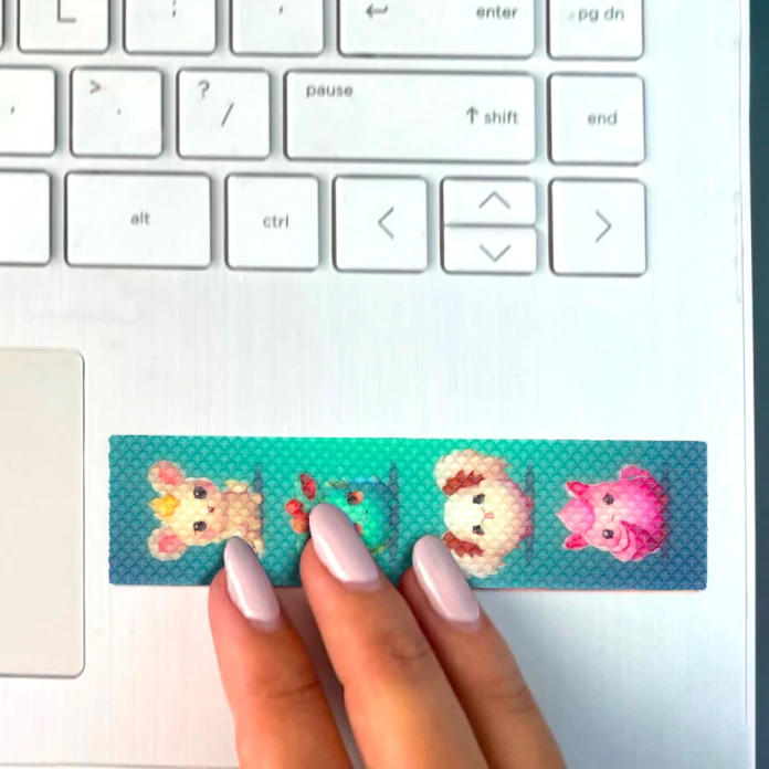 Zen Strips - Petites créatures texture rugueuse