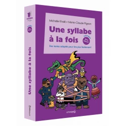 Une syllabe à la fois - Coffret série mauve