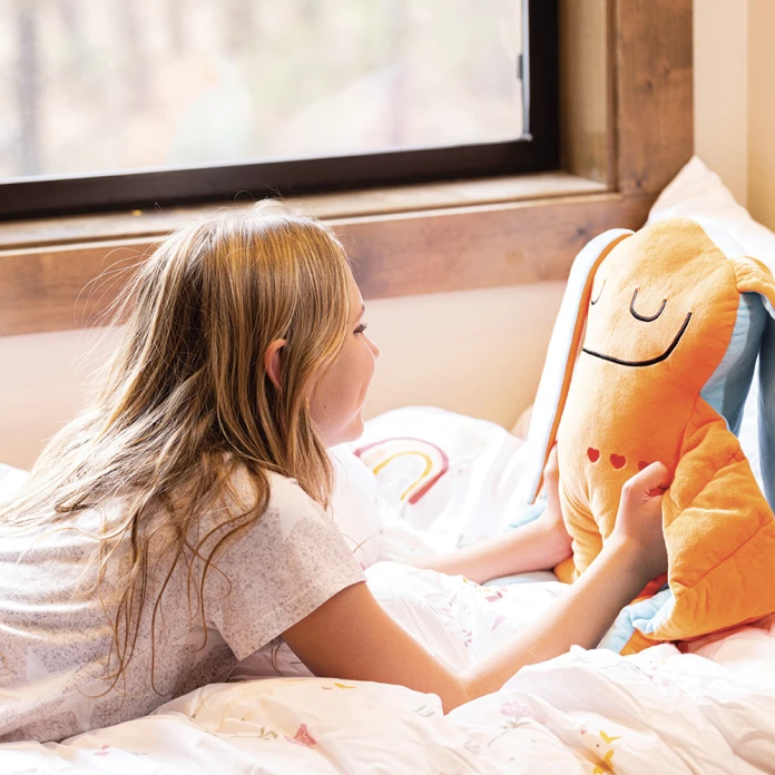 Peluche sensorielle Zeek