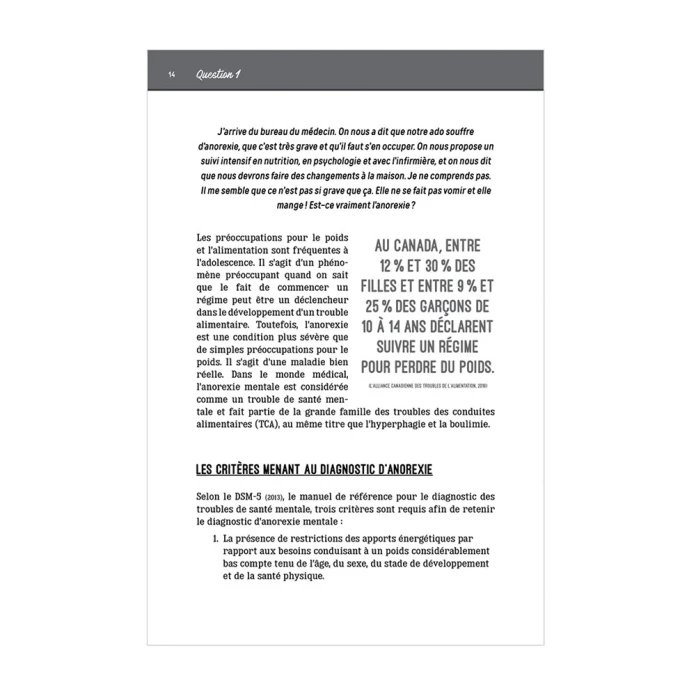 10 questions sur l'anorexie à l'adolescence