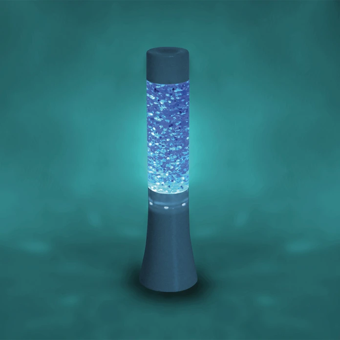 Lampe tube à paillettes