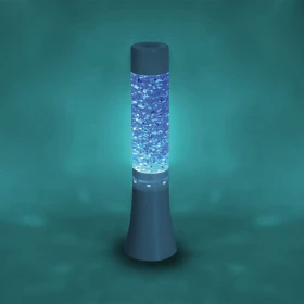 Lampe tube à paillettes