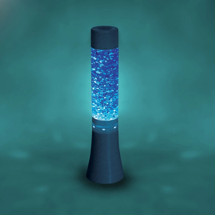 Lampe tube à paillettes