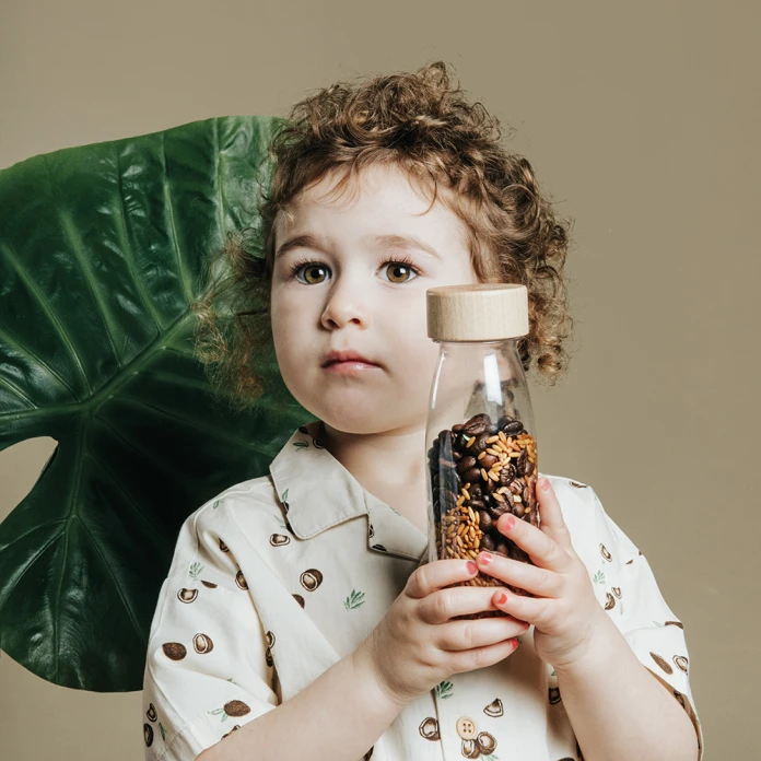 Bouteille bruit sensoriel - singe
