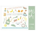 Pas à pas les recettes : les plats végétariens