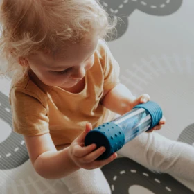 Bouteille apaisante DIY bleue
