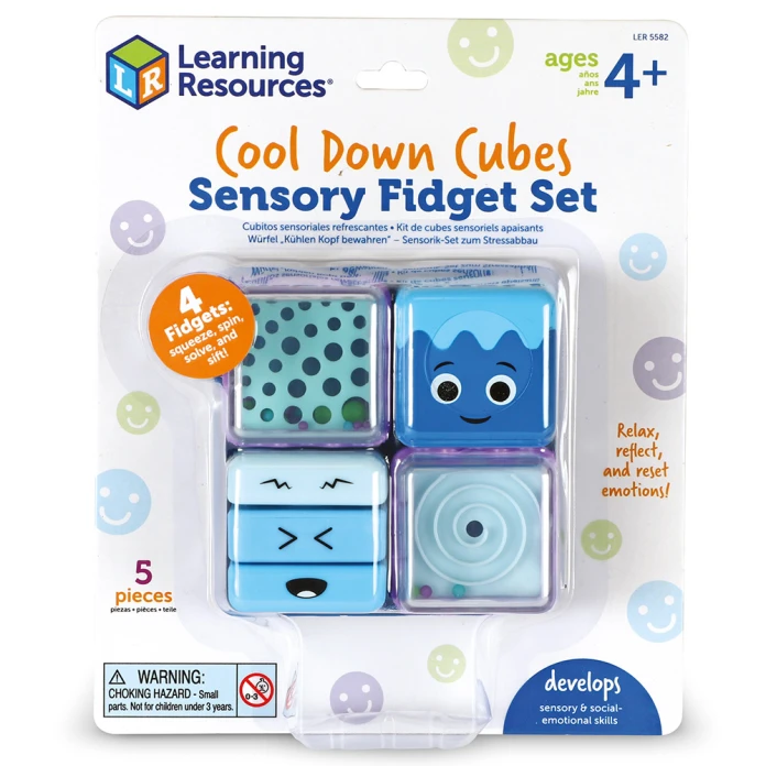 Set fidget cubes calmants