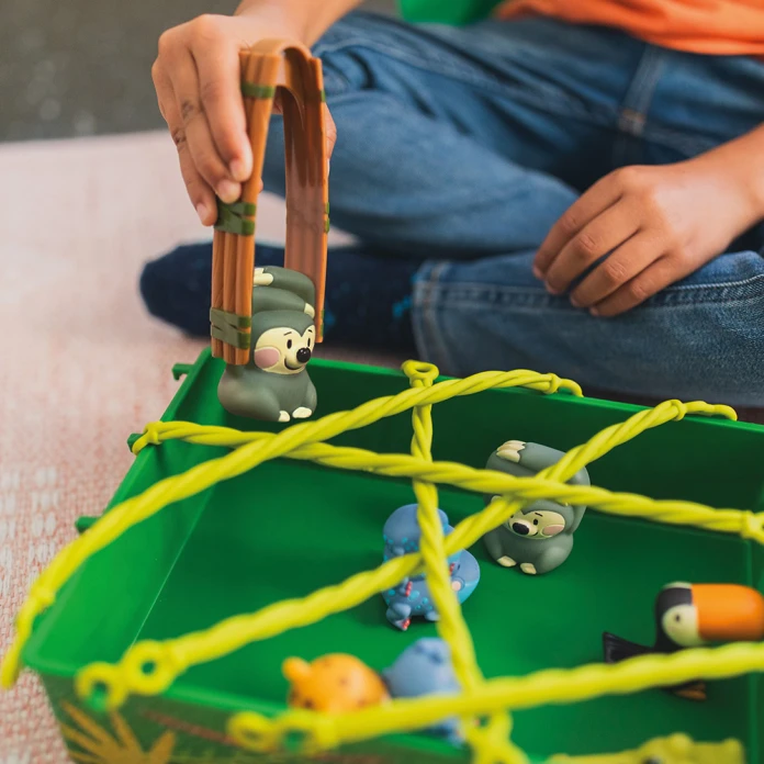 Jeu motricité fine Jungle