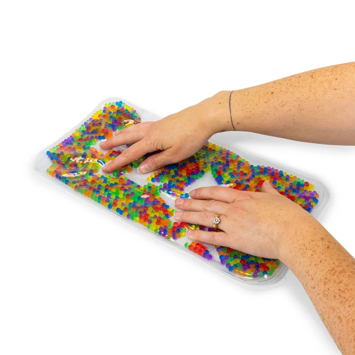 Fidget tapis gel billes de couleurs