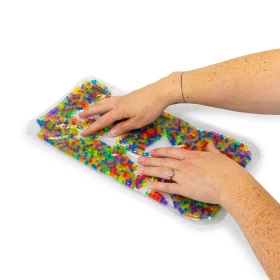 Fidget tapis gel billes de couleurs