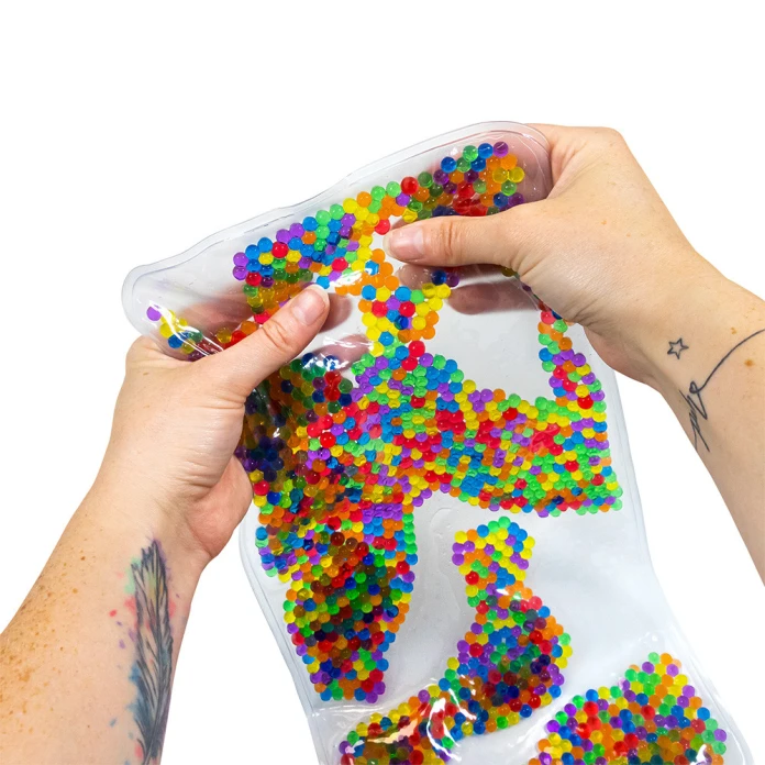 Fidget tapis gel billes de couleurs