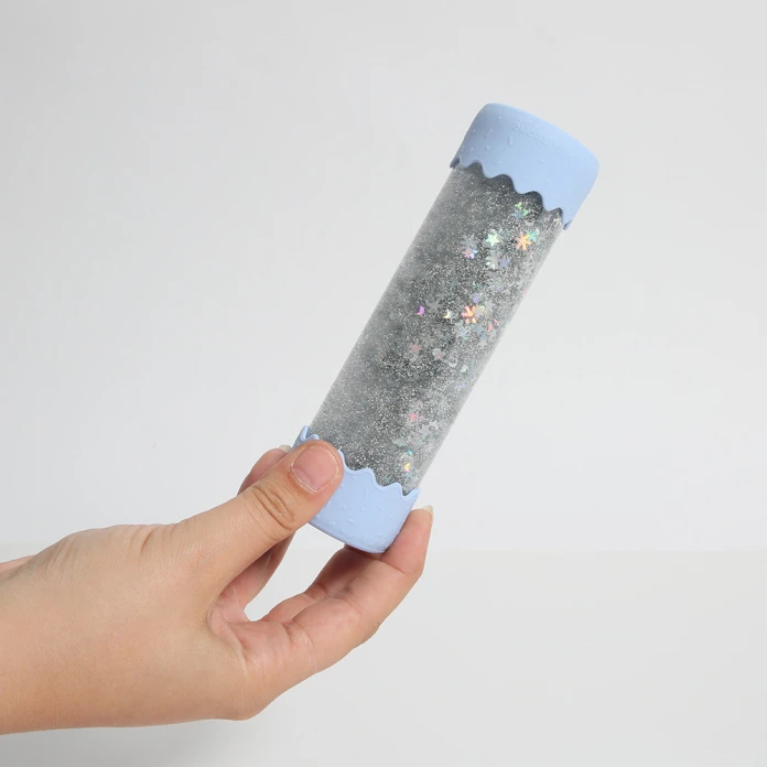 Bouteille apaisante pour bébé - bleue