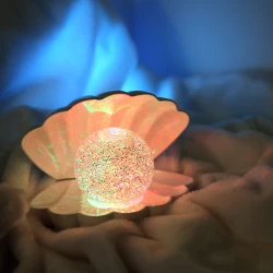 Lampe coquillage lumineuse