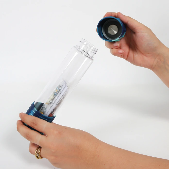 Bouteille apaisante DIY galaxie