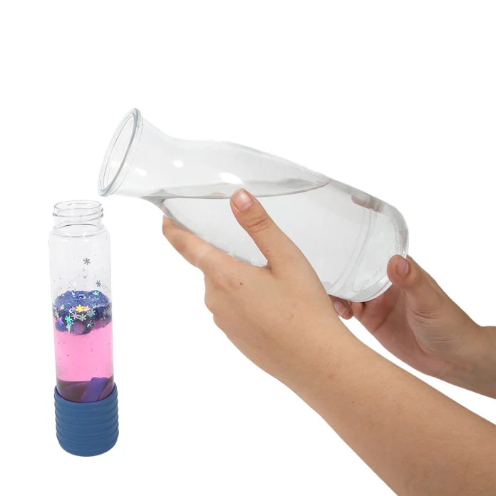 Bouteille apaisante DIY bleue