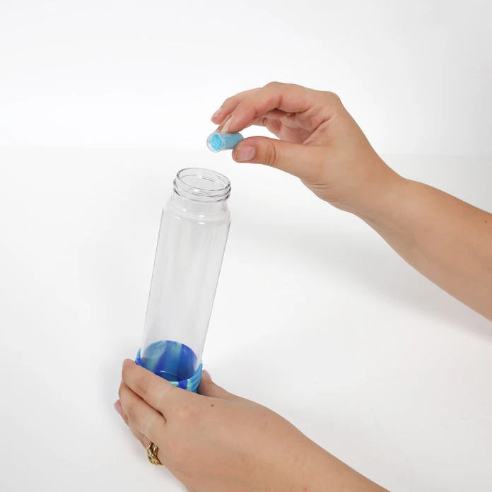 Bouteille apaisante DIY sous la mer