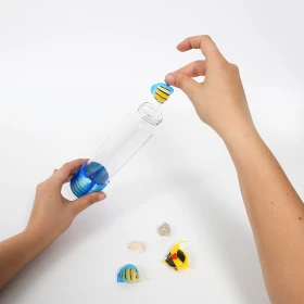Bouteille apaisante DIY sous la mer