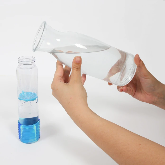 Bouteille apaisante DIY sous la mer