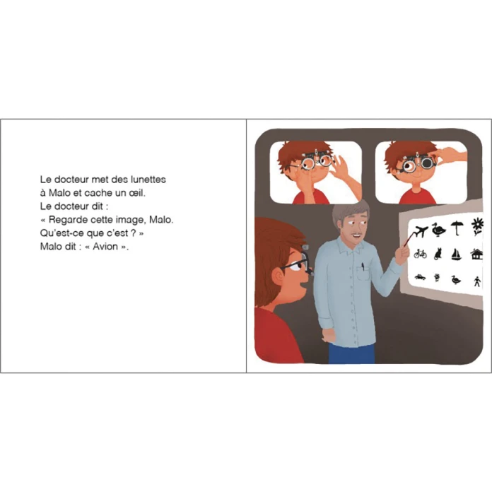 Je vais chez l'ophtalmo