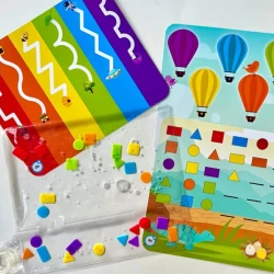Pochette sensorielle couleurs et formes