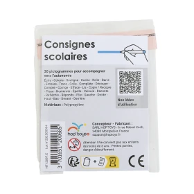 30 pictogrammes - Consignes scolaires