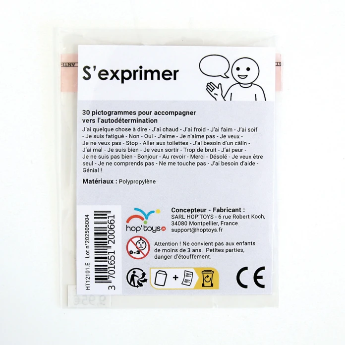30 pictogrammes - Je m'exprime