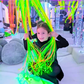 150 fils de fibres optiques colorés – 1,5 m