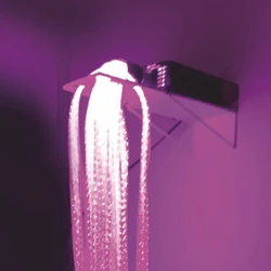 Support douche pour fibre optique