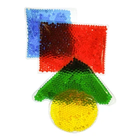 Formes sensorielles souples à billes par 4