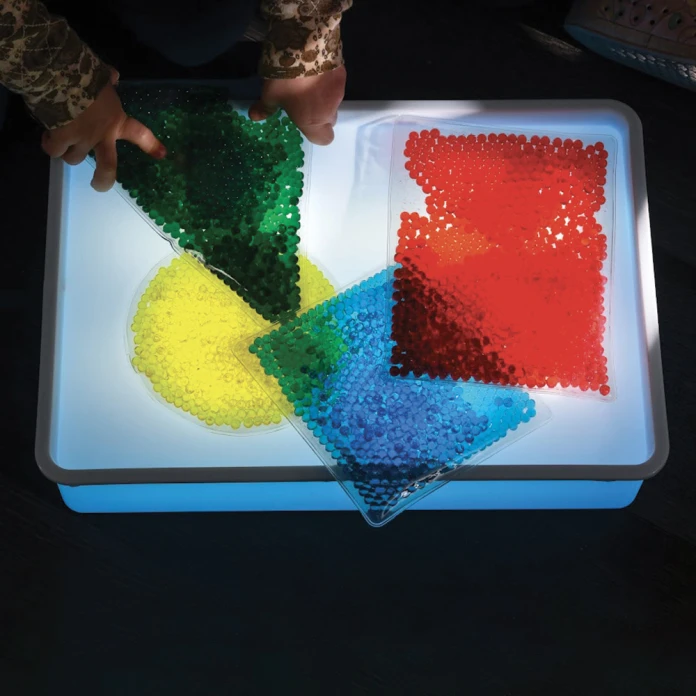 Formes sensorielles souples à billes par 4