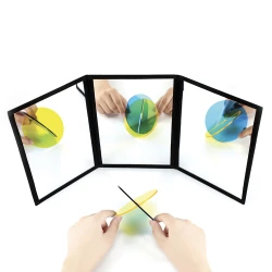 Miroir triptyque sensoriel