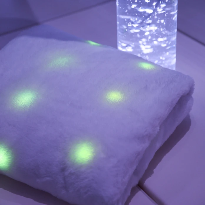Couverture sensorielle lumineuse