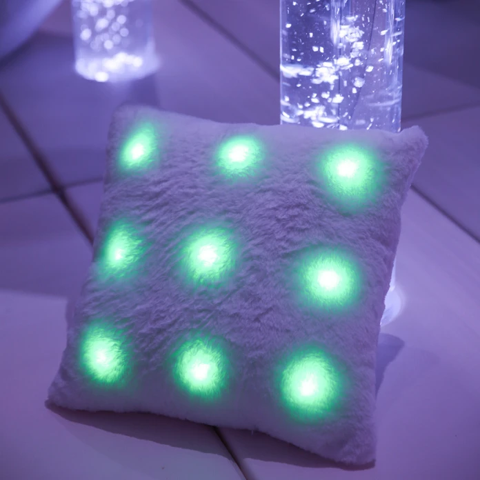 Coussin sensoriel lumineux