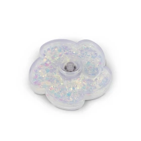 Fidget spinner à paillettes liquides