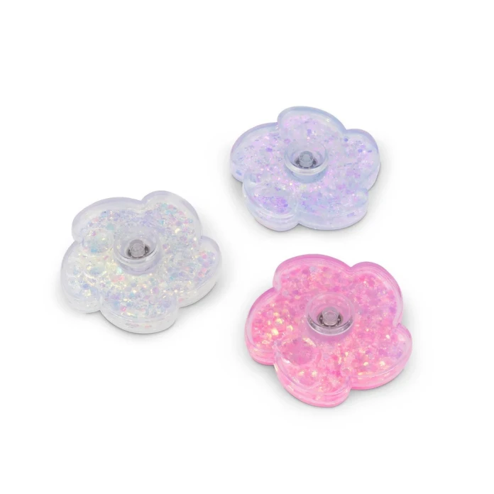 Fidget spinner à paillettes liquides