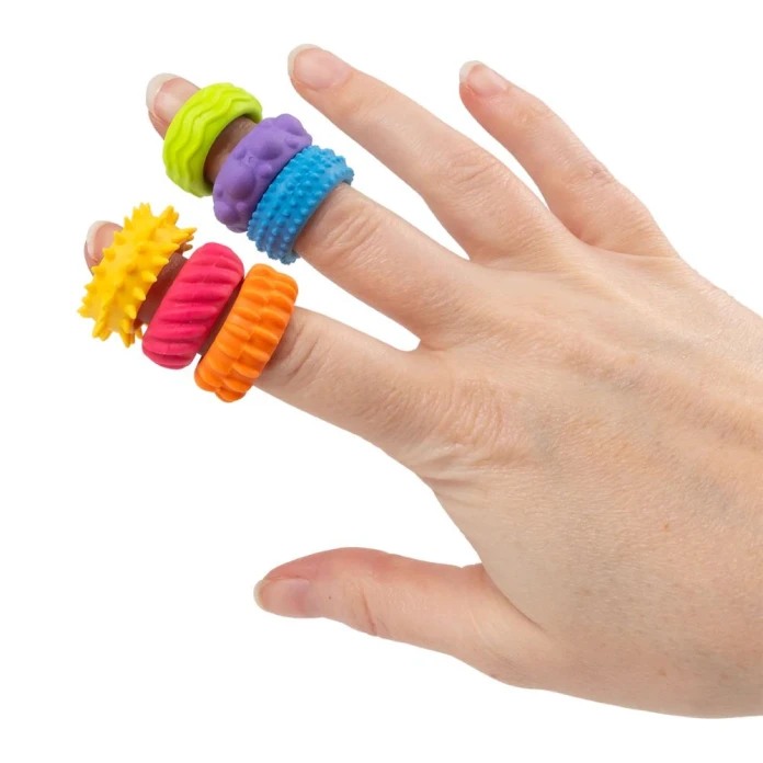 Bagues sensorielles fidget
