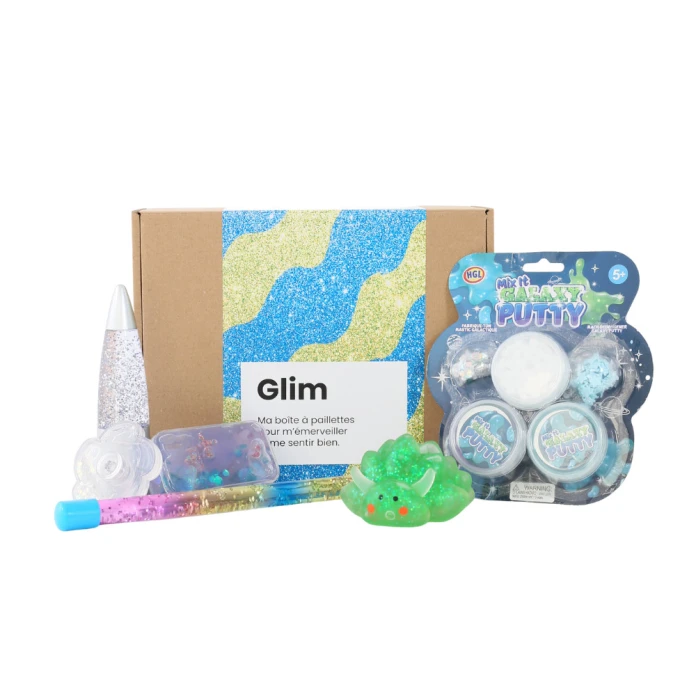 Glim, la box sensorielle à paillettes