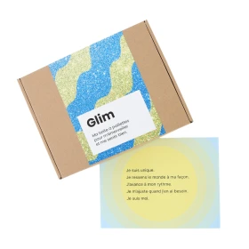 Glim, la box sensorielle à paillettes